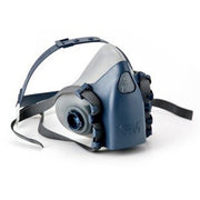Half Facepiece Reusable Respirator by 3M – 1 Count (Pack of 1), Gray, Model 70071042777