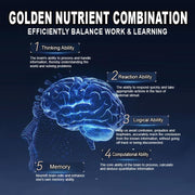 Smarto-One Brain Nutrition Proprietary Blend(DHMP) Nootropic Brain Supplement for Memory by RoyaVita – 120 Count (Pack of 2)