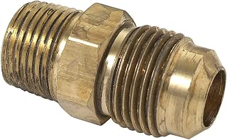 BrassCraft 48-5-6 5/16 O.D. by 3/8 -Inch Male Reducing Adaptor, Rough Brass
