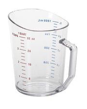 Measure Cup 1 Quart Clear () by Cambro – 1-Quart, 1.0 quarts, Plastic, Clear, Model 100MCCW135