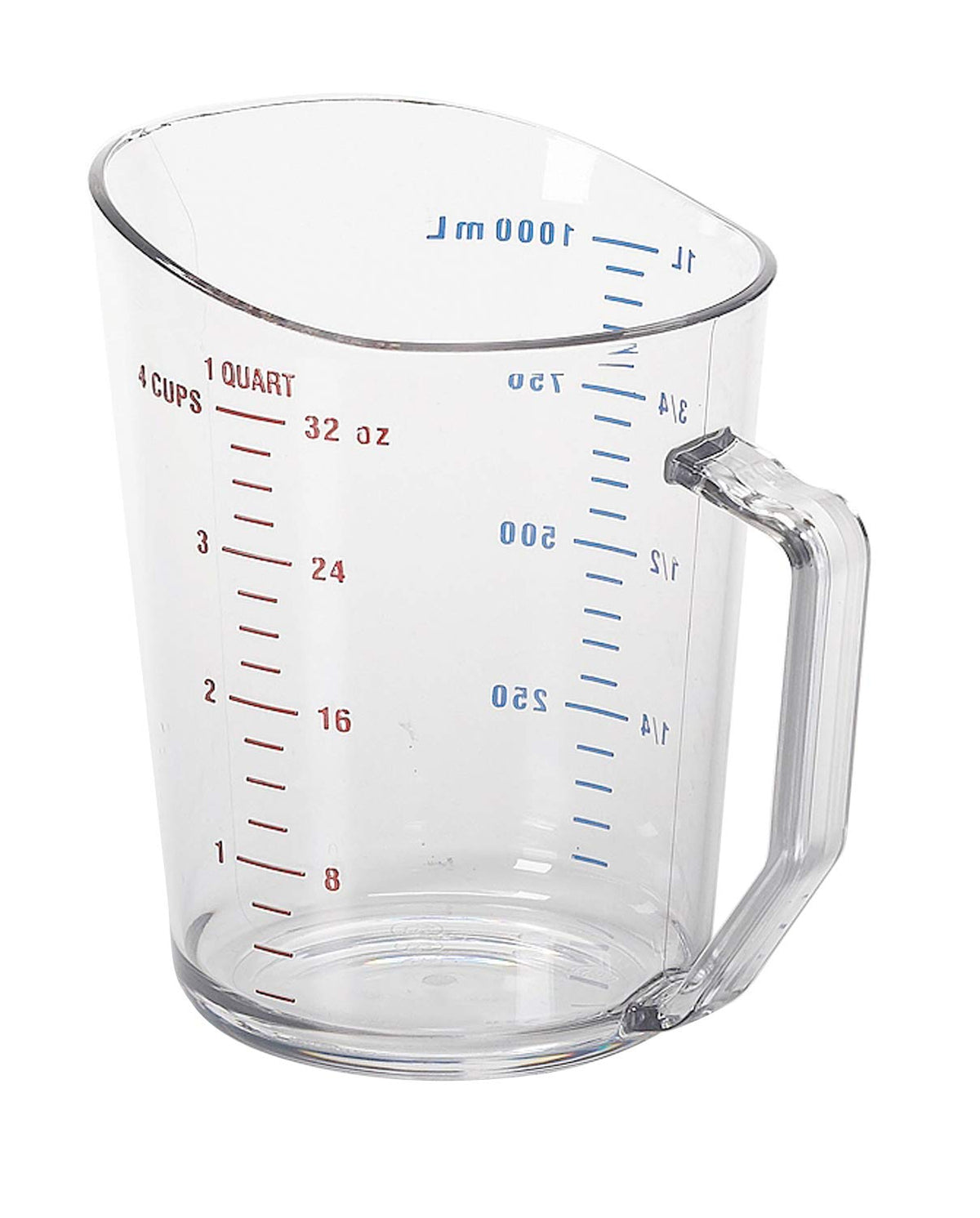 Cambro 1-Quart / Clear / 1.0 quarts Cups