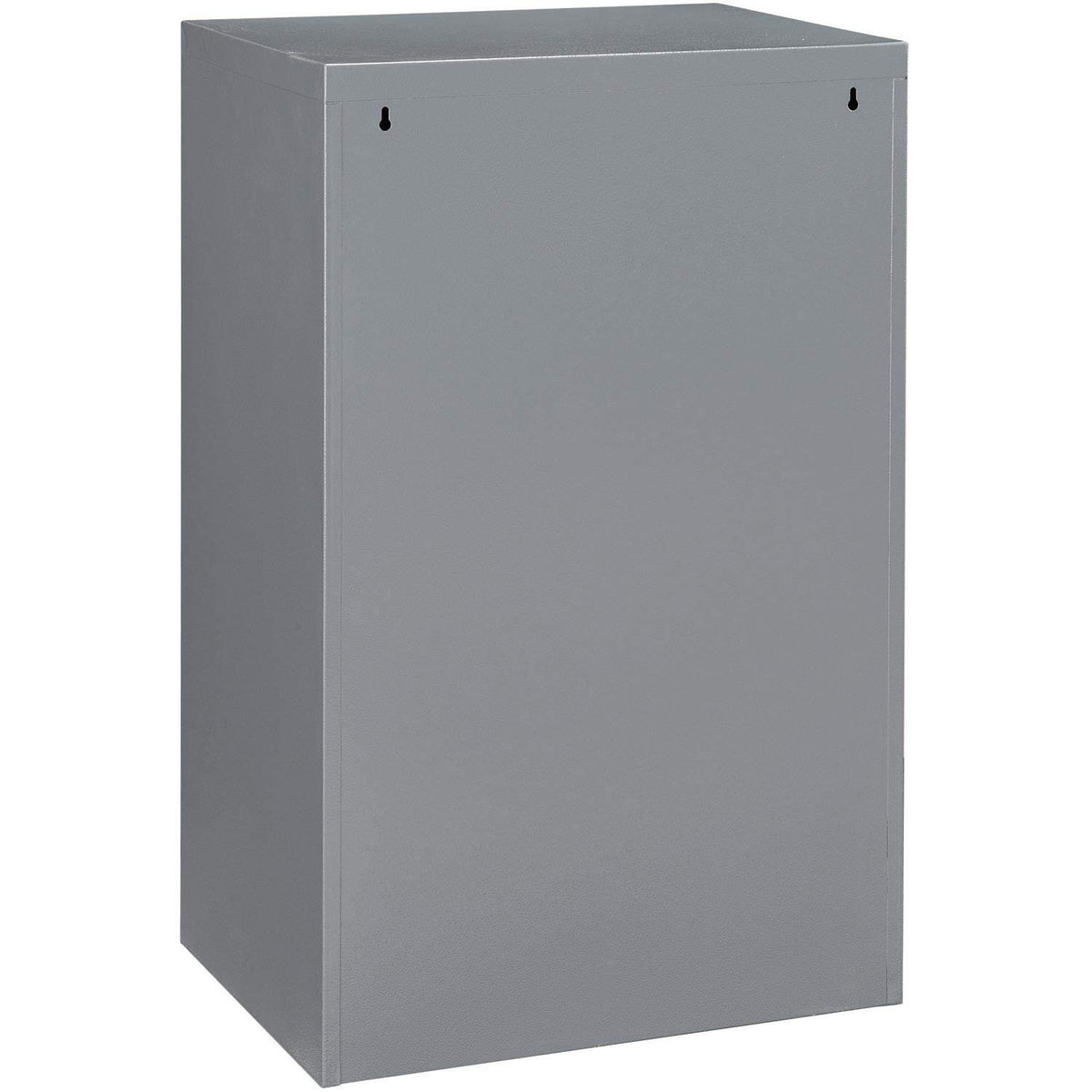 Wall Mount Storage Cabinet with Locking Recessed Handle by Global Industrial – Alloy Steel, Gray, Model 269877GY