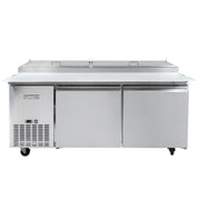 70 7/8" Pizza Prep Table w/Refrigerated Base by MOTAK – 75.59x37.01x45.67, In Description, Check Images, Model MPR-70-X