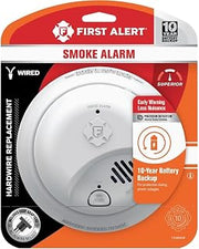 First Alert Interconnect Hard-Wired w/Battery Back-up Ionization Smoke Detector
