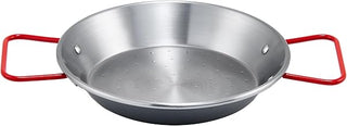 Winco 14 1/8" Carbon steel Paella Pan, Polished (Spain)