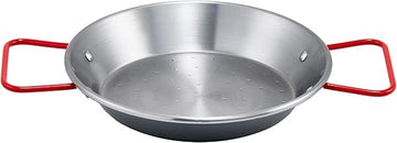 Winco 14 1/8" Carbon steel Paella Pan, Polished (Spain)