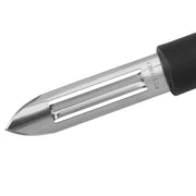 Germany Stainless Steel Vegetable Peeler (Red/Black) by Westmark – 7.3 x 1.1 x 0.8", Multi-Ply, Black/Silver/Red, Model 29062270