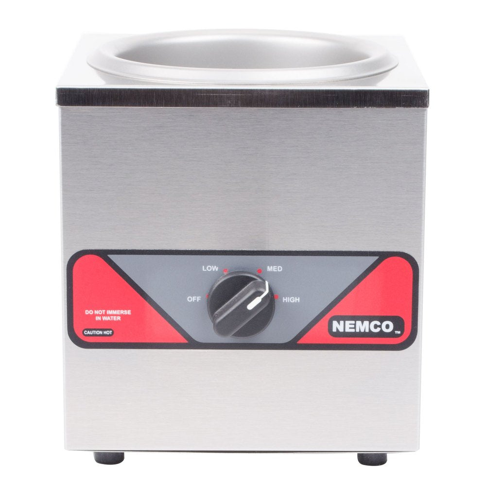 Food Equipment Single Well Countertop Warmer by Nemco – 1, Stainless Steel, Model 6055A