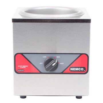 Food Equipment Single Well Countertop Warmer by Nemco – 1, Stainless Steel, Model 6055A