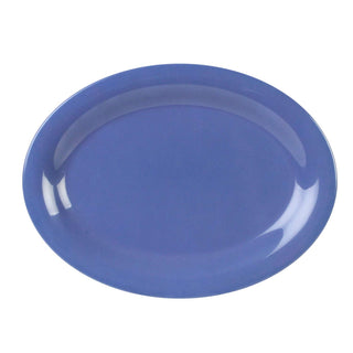 Color purple melamine dinnerware collection 13 1/2" x 10 1/2" platter by Thunder Group – Large, Melamine, Purple, Model CR213BU