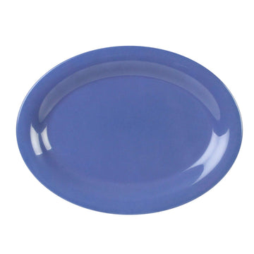 Color purple melamine dinnerware collection 13 1/2" x 10 1/2" platter by Thunder Group – Large, Melamine, Purple, Model CR213BU