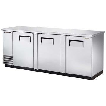 True S/S Solid Swing Door Back Bar Cooler for 4 Half Barrels by True Mfg. – STAINLESS STEEL, Stainless-Steel, Model TBB-4-S