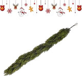 Christmas Cedar Garland, Artificial Ornament, Thick Full Greenery Décor | Christmas Cedar Garland, Artificial Ornament ensures festive charm, reusable practicality, and balanced clarity across setups
