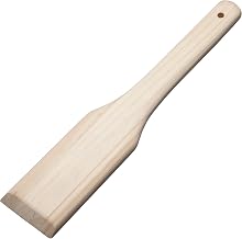 Wooden Stirring Paddle by Winco – 18", Beech Wood, Brown, Model WSP-18