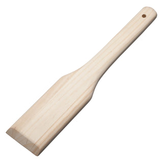 Wooden Stirring Paddle by Winco – 18", Beech Wood, Brown, Model WSP-18