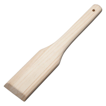 Wooden Stirring Paddle by Winco – 18", Beech Wood, Brown, Model WSP-18