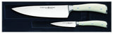 Wusthof Classic Ikon Creme 2-piece Starter Knife Set by Wüsthof – 3.5 inches and 8 inches, Stainless Steel, Creme, Pack of 2, Model TR9280N