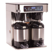 ICB TWIN Double Automatic Coffee Brewer (120/240V) by Bunn – Stainless, Model 53200.0100