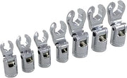 Dynamic Tools D010029 3/8" Drive SAE Flare Nut Socket Set (7 Piece), 3/8" to 3/4"