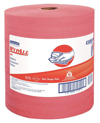 WYPALL X80 Jumbo Roll Towels by Kimberly-Clark – Jumbo", Paper, red, Model 41055