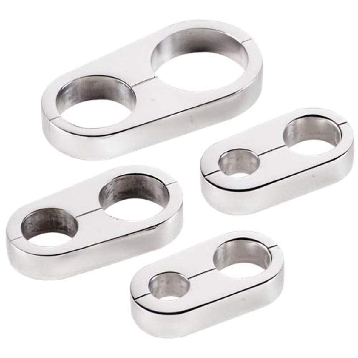 BILLET SPEC Hose Separator .906 X .906 Polished by Billet Specialties – Stock, Aluminum, Polished, Model 68720