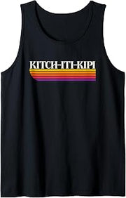 Kitch-Iti-Kipi Michigan Retro Graphic - Kitch-Iti-Kipi MI Tank Top