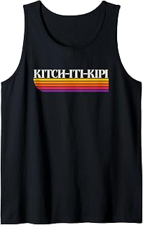 Kitch-Iti-Kipi Michigan Retro Graphic - Kitch-Iti-Kipi MI Tank Top