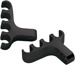 BILLET SPEC Plug 4 Wire Separator Valve Cover Mount Black