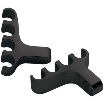 BILLET SPEC Plug 4 Wire Separator Valve Cover Mount Black by Billet Specialties – Black, Model 69784