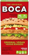 Original Vegan Veggie Burgers by Boca – 10 Fl Oz (Pack of 12), Pack of 12
