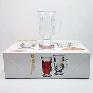 Pasabahce 6 in Set Istanbul Classic Tea Drink Glass NEW Original Packaging
