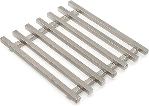 Rosseto SM179 Square Track Style Stainless Steel Grill for Square Warmer