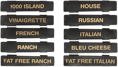 Tablecraft CN4812 Name Tag Set (fits model N48)