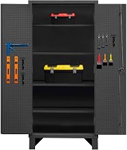 Durham HDCP243678-PB32-4S95 Cabinet, 24X36, 4 shelf, 32 peg hooks