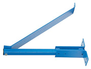 Patterson Column Wall Bracket 34" by Patterson Fan – 32.25"L x 4"W x 36.25"H, Alloy Steel, Blue, Model CW 34 BLUE