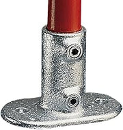 Railing Flange Galvanized Iron Pipe Fittings - Fits 2" Schedule 40 Pipe
