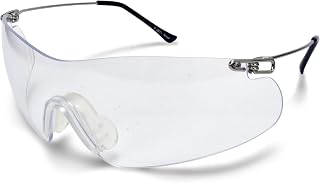 Radians Clay Pro Shooting Glasses, Unobstructed Field of View, Soft Rubber Nosepiece, Metal Frame