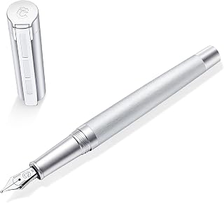 STAEDTLER Initium Metallum Fountain Pen, Aluminium, B, 9PMM140B