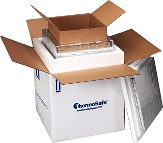 615DCS - 13.3 L (0.47 cu. ft.) - Insulated Shippers, EPS-Vacuum Insulated Panels, Sonoco ThermoSafe - Each