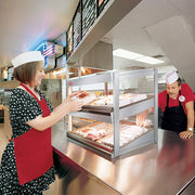 GRSDS-30D Glo-Ray Heated Merchandising Warmer by Hatco – Aluminum, Model GRSDS30D120
