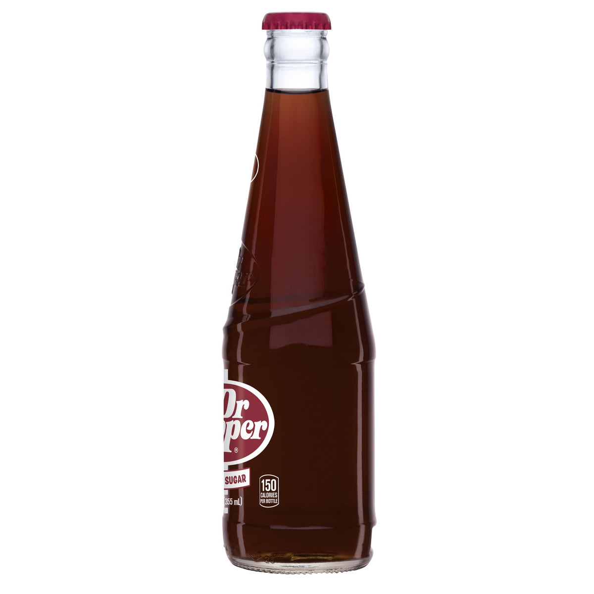 Real Sugar Soda 12 Oz Glass Bottle (Pack of by Dr Pepper – 12 Fl Oz (Pack of 6), Pack of 6