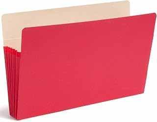 SMEAD Drop Front Panel Colored File Pockets (SMD74241)