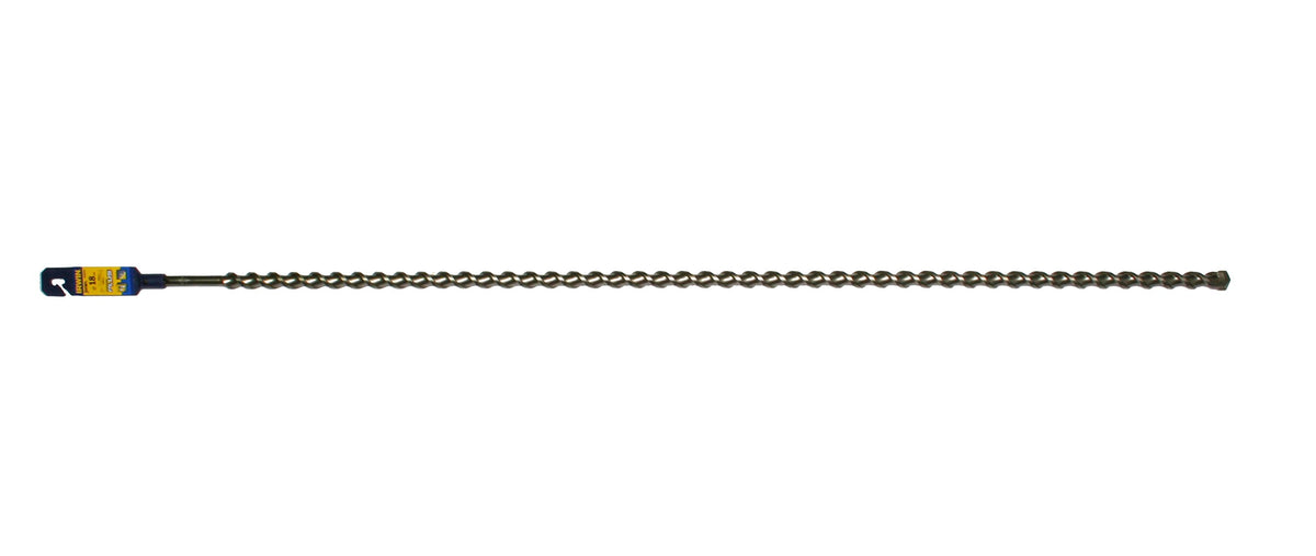 18 x 1000mm Speed Hammer Plus Drill Bit by IRWIN – 18.0mm x 1000mm, Chrome Vanadium Steel, Multi, Model 10502031