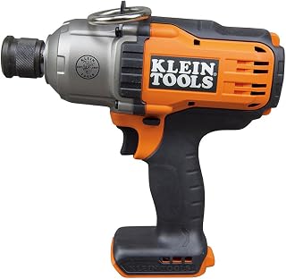 KLEIN TOOLS BAT20-716 Battery-Operated Impact Wrench, 7/16-Inch, Tool Only
