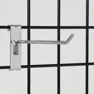 Chrome Grid Wall Hooks by Retail Resource – Model GH4