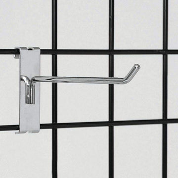 Chrome Grid Wall Hooks by Retail Resource – Model GH4