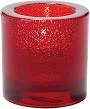 Hollowick Ruby Jewel Thick Glass Tealight Lamp