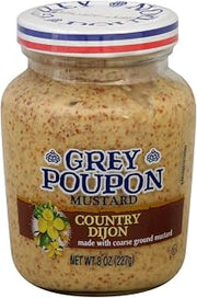 Grey Poupon Country Dijon Mustard 8 oz (Pack of 12)
