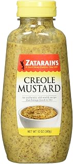 Zatarain's Creole Mustard, Squeeze Bottle, 12oz (Pack of 12)