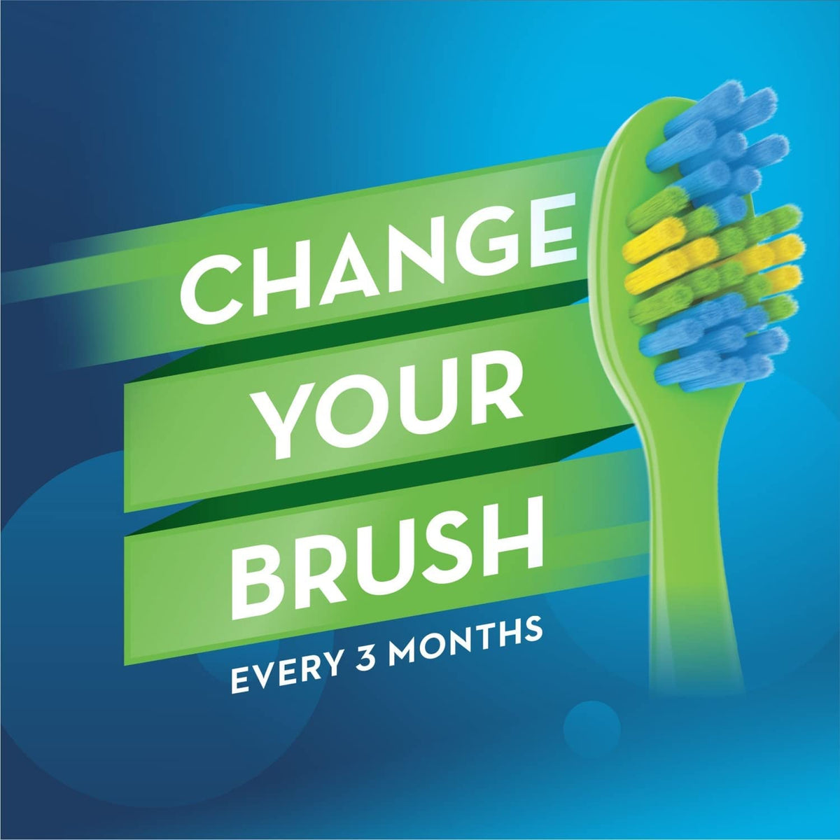 Kids Toothbrush by Oral-B – Green, Pack of 3, Model 82300924